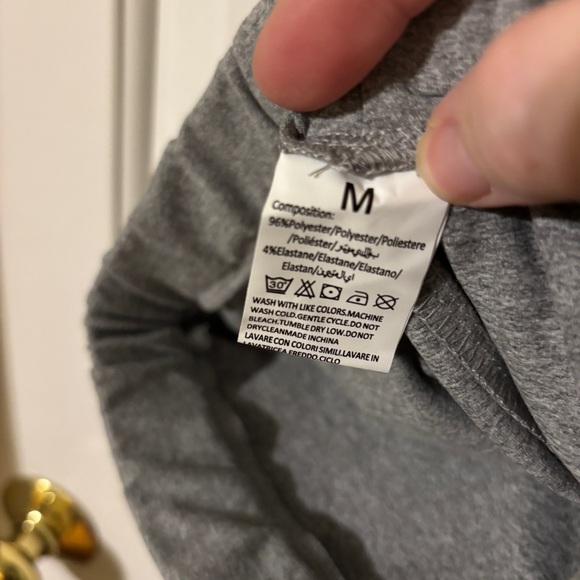 Gray Drawstring Sweatpants - Picture 3 of 3